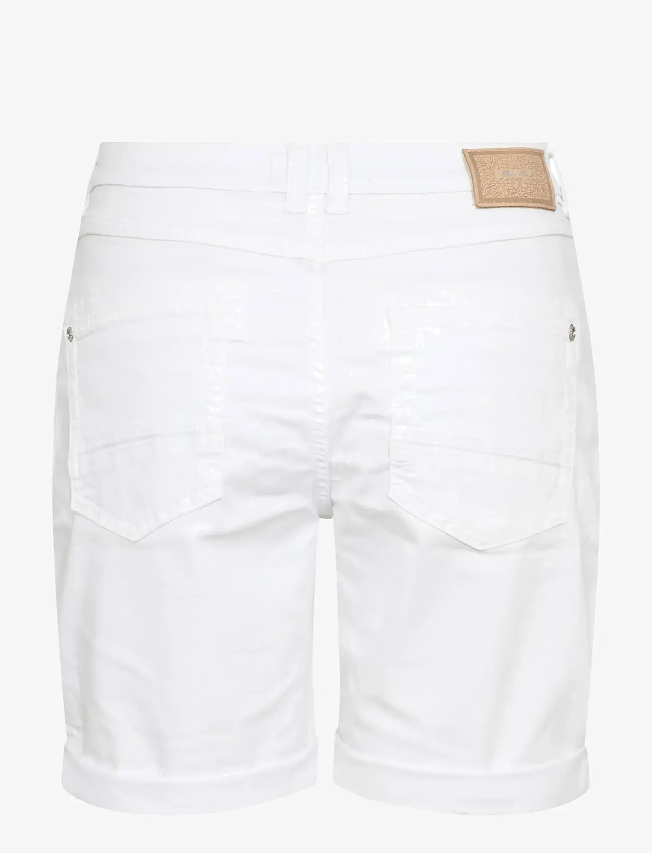 MOS MOSH - MMNaomi Treasure Shorts - lühikesed vabaajapüksid - white - 1