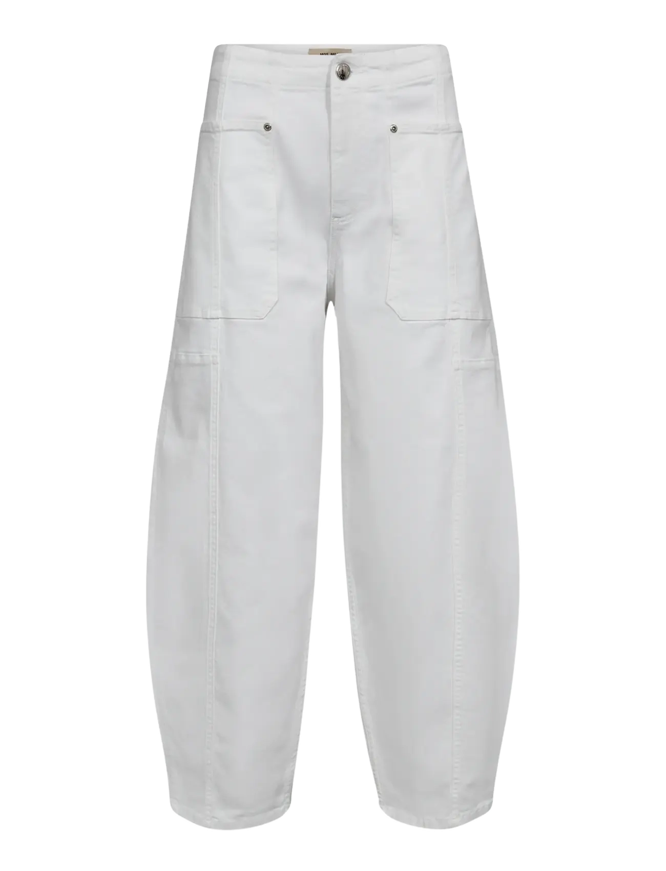 MOS MOSH Mmrosy Bianco Hose Weiß - 28 - Damen