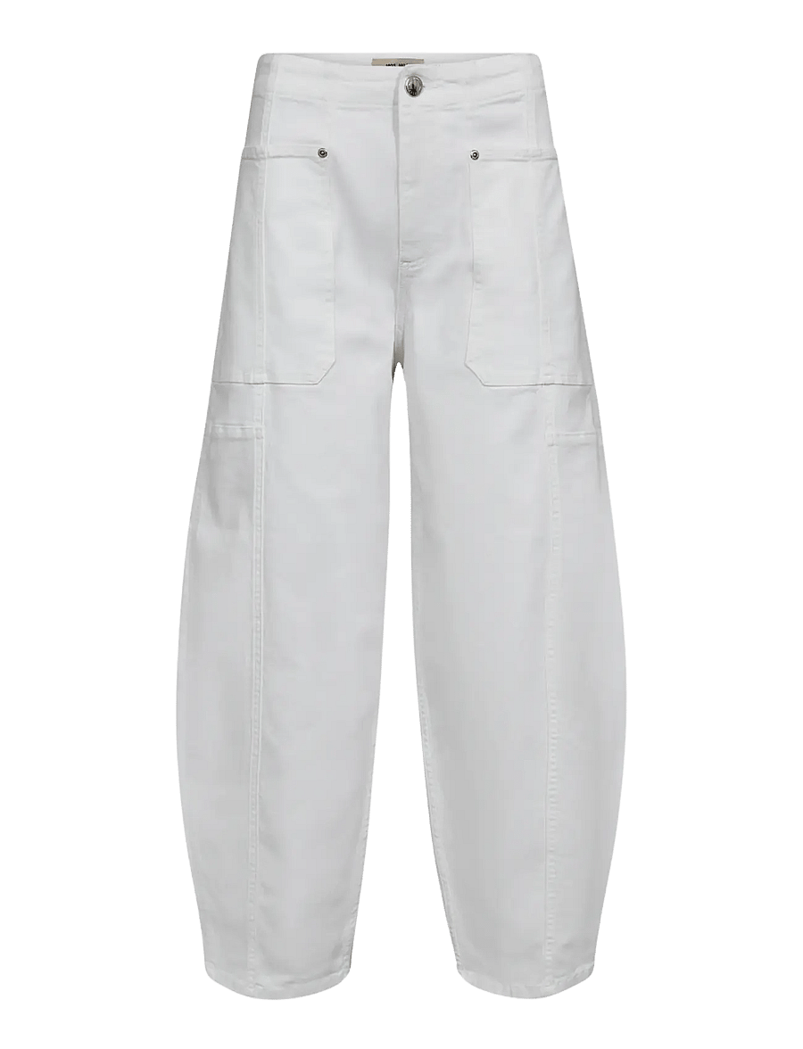 MOS MOSH - MMRosy Bianco Pant - hosen mit geradem bein - white - 1