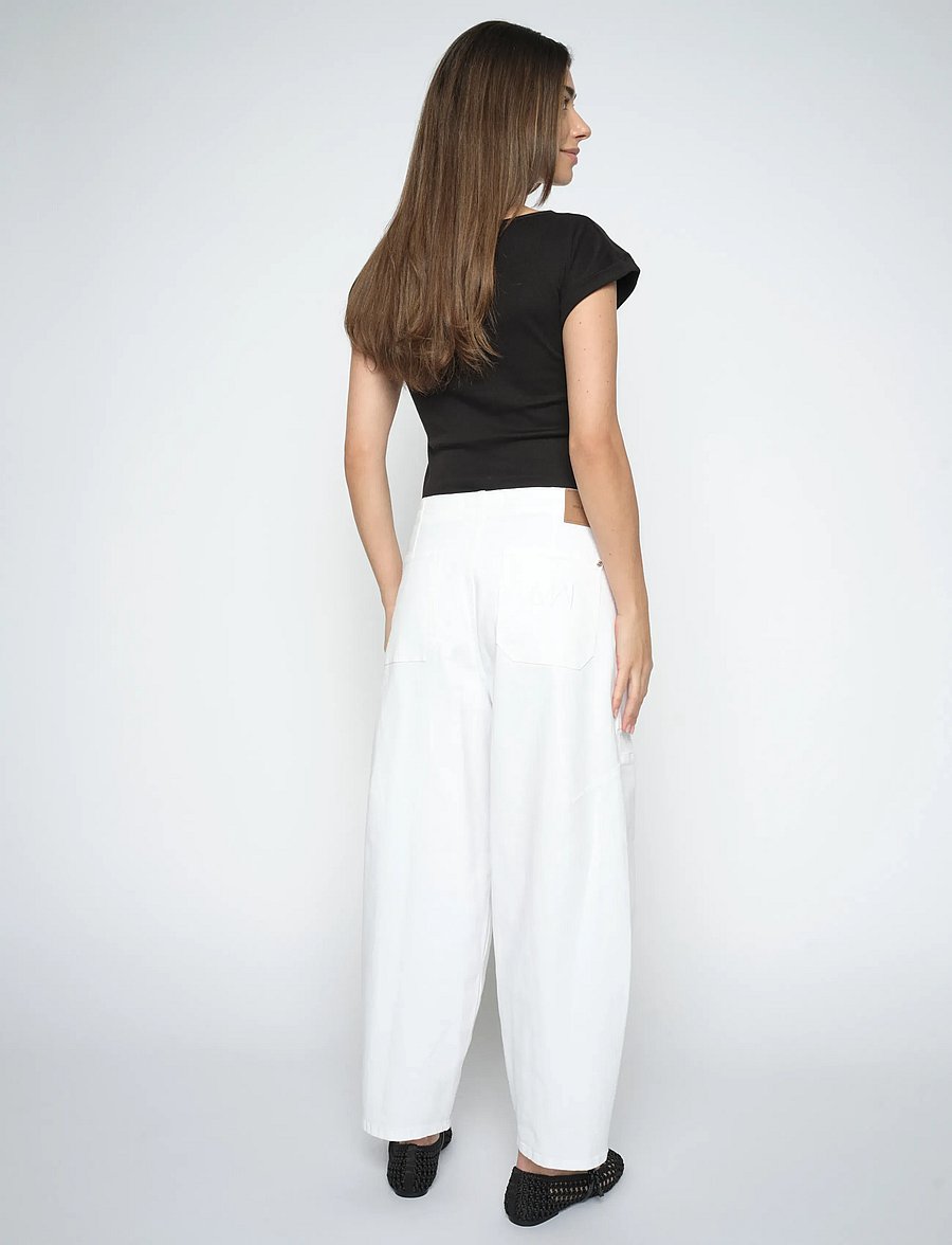 MOS MOSH - MMRosy Bianco Pant - hosen mit geradem bein - white - 3