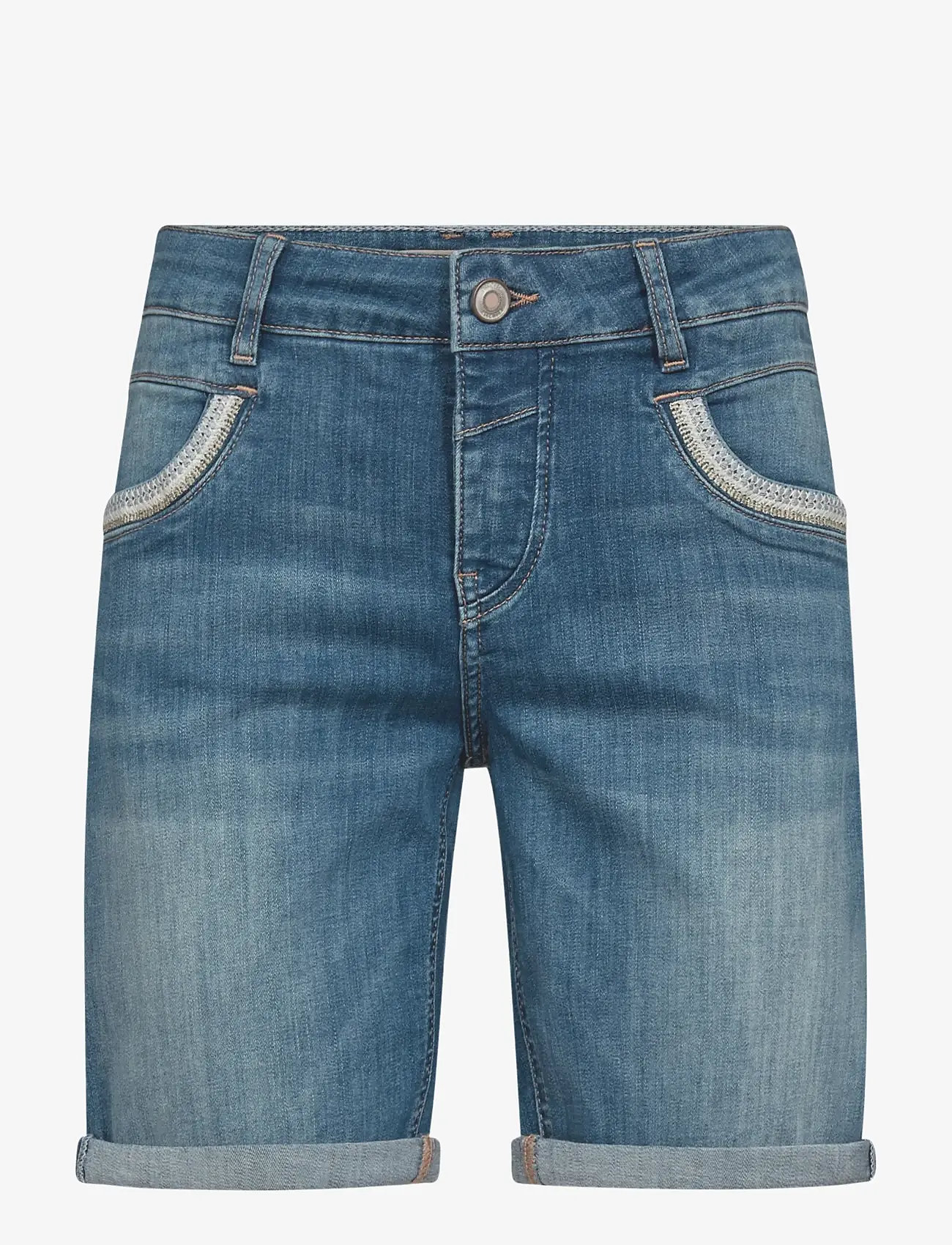 MOS MOSH - MMNaomi Salute Shorts - jorts - mid blue - 1