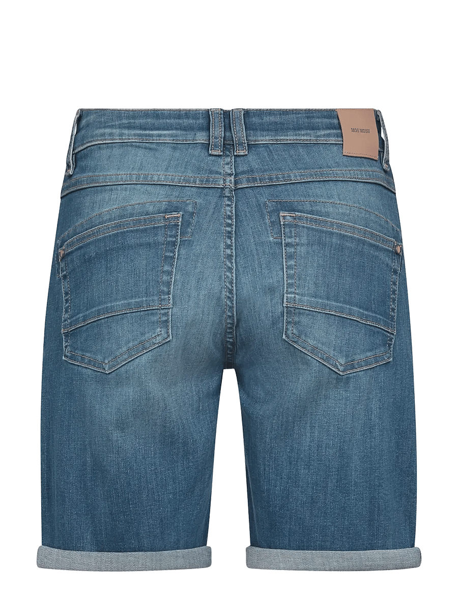 MOS MOSH - MMNaomi Salute Shorts - jorts - mid blue - 2