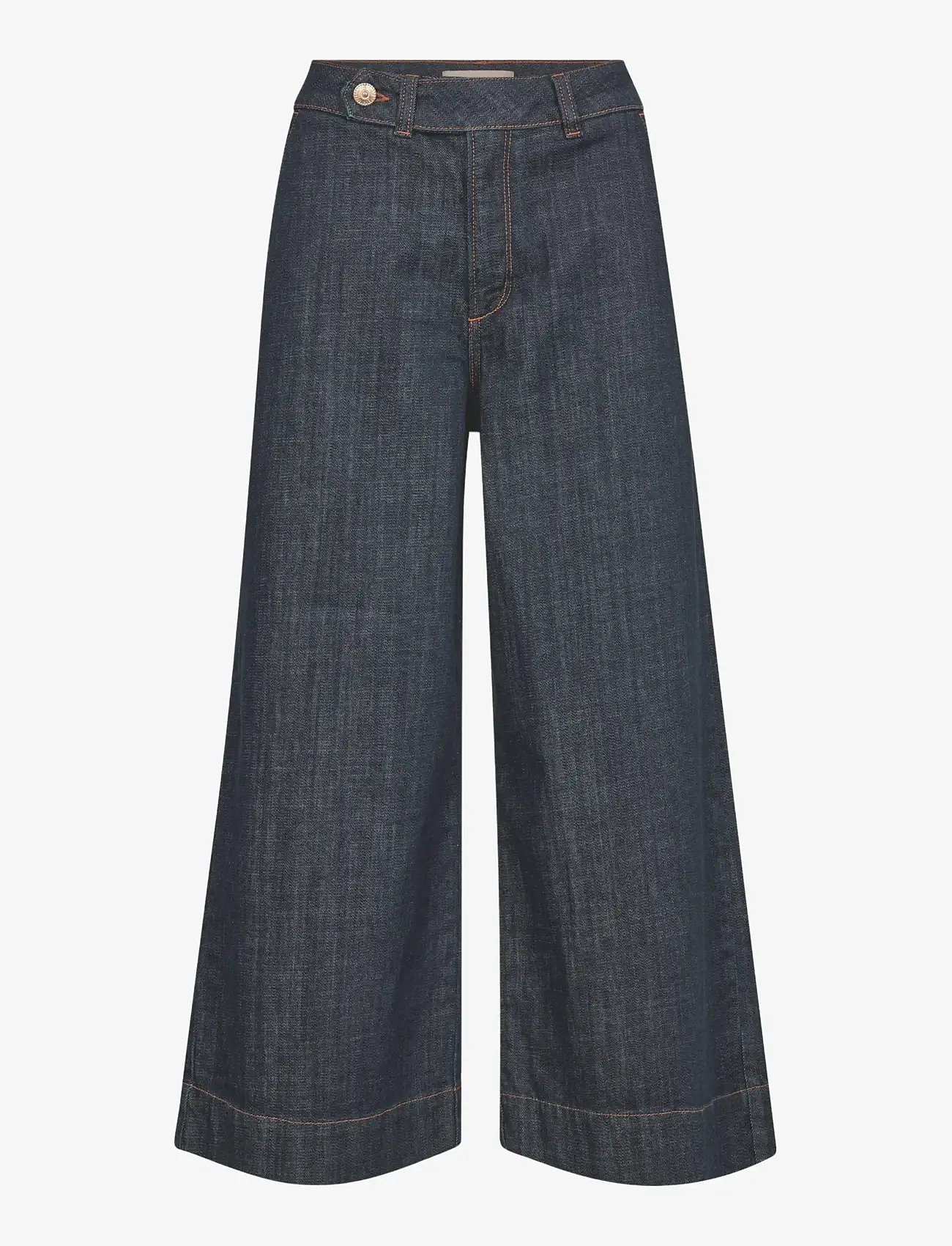 MOS MOSH - MMBantry Nippon Jeans - hosen mit weitem bein - dark blue - 1