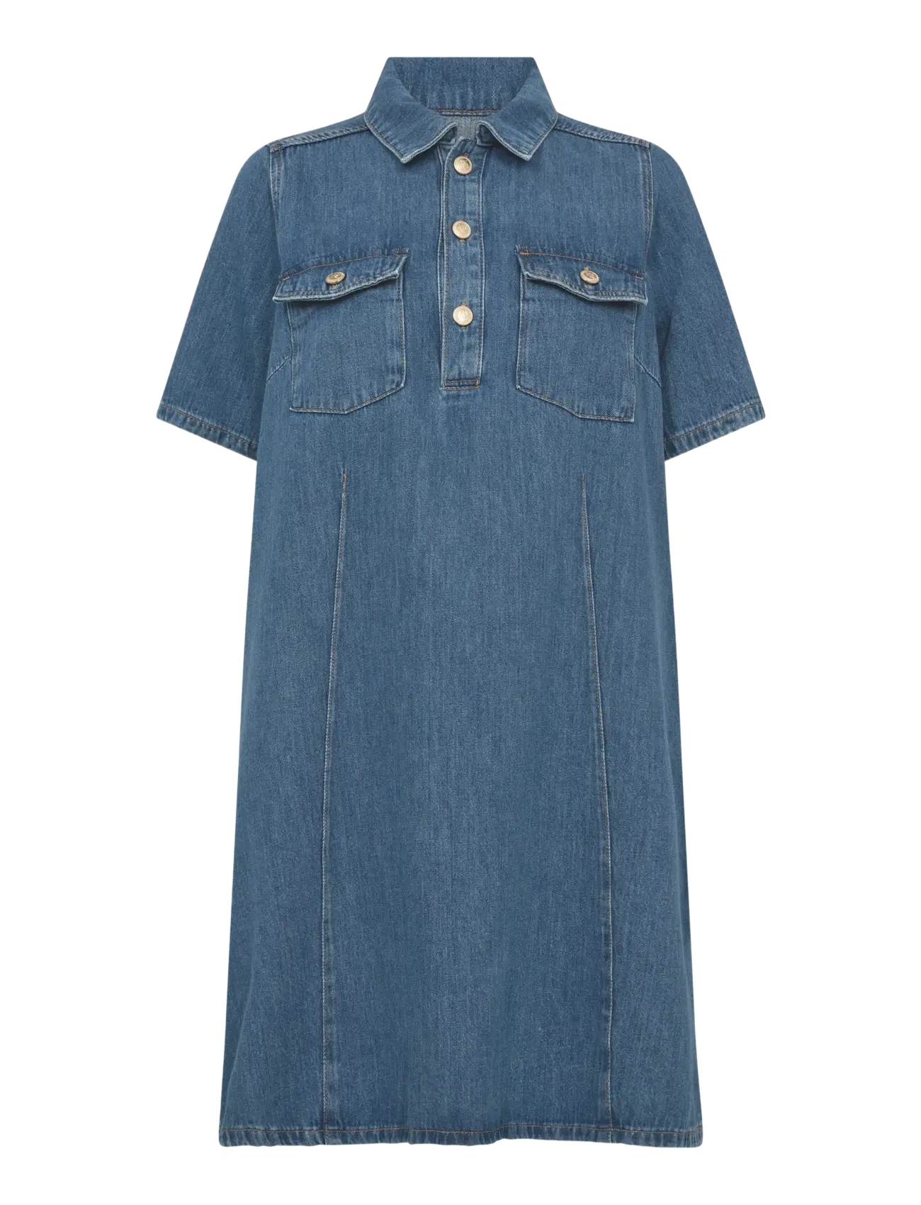 MOS MOSH Mmbiba East Kleid Blau - S - Damen