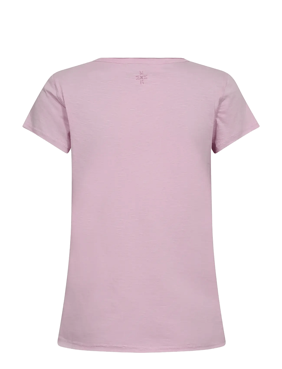MOS MOSH - MMSherri O-SS Glam Tee - t-särgid - fragrant lilac - 1