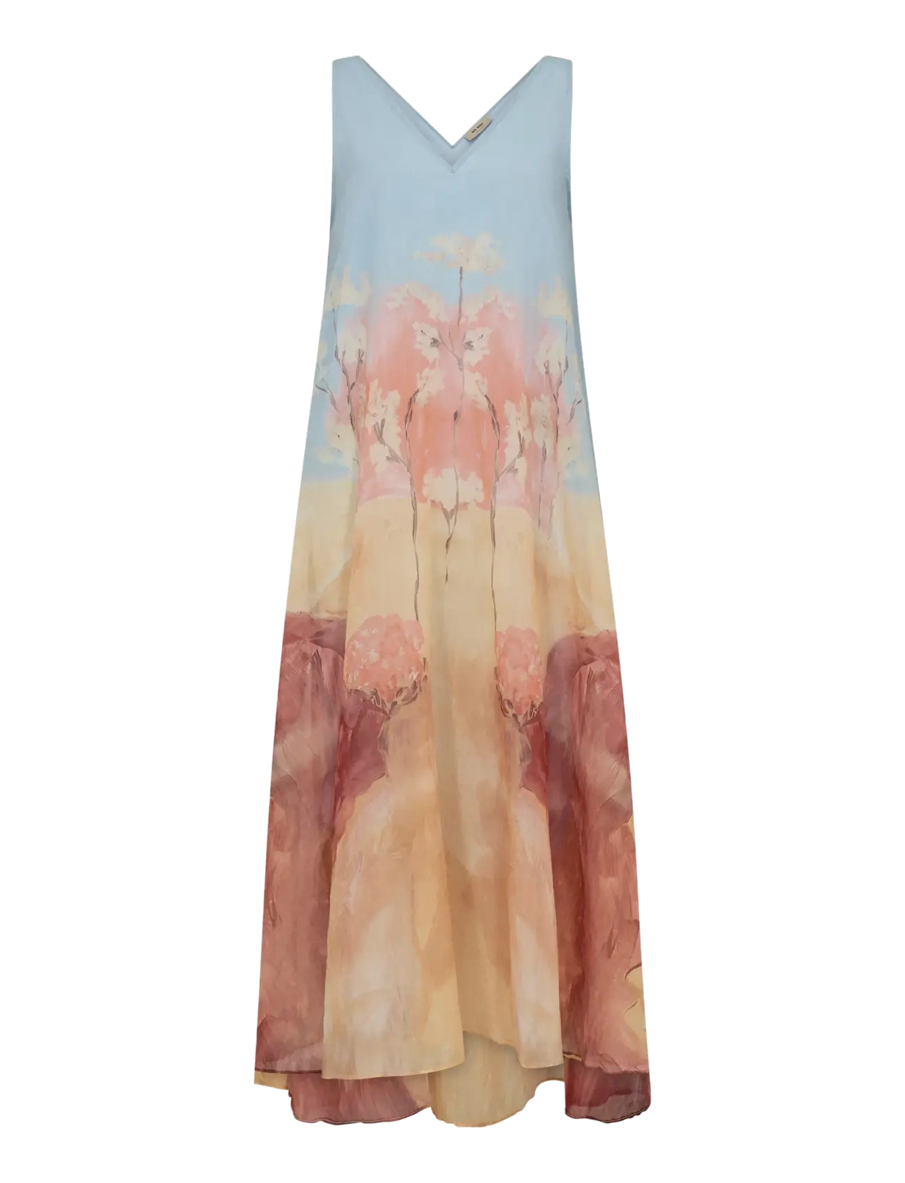 MOS MOSH Mmnylo Landscape Kleid Patterned - M - Damen