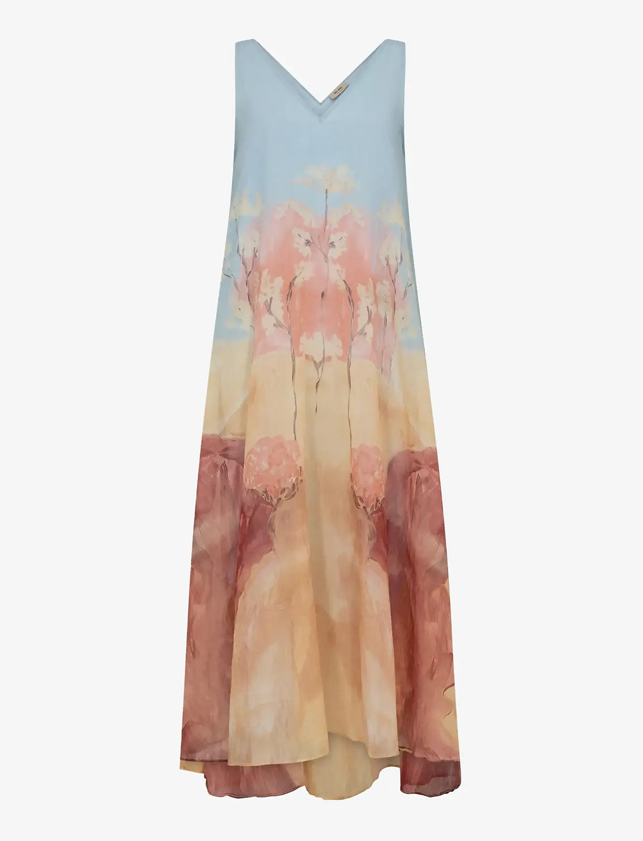 MOS MOSH - MMNylo Landscape Dress - evening dresses - skyway - 1