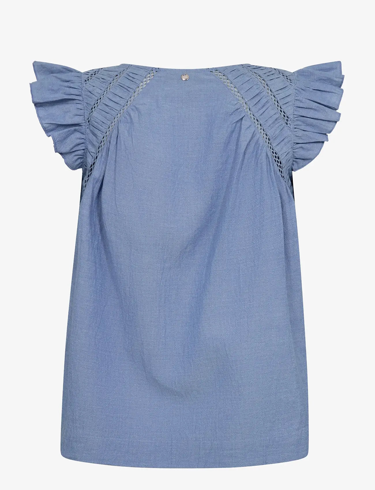 MOS MOSH - MMWoda Izha Blouse - kortærmede bluser - regatta - 2
