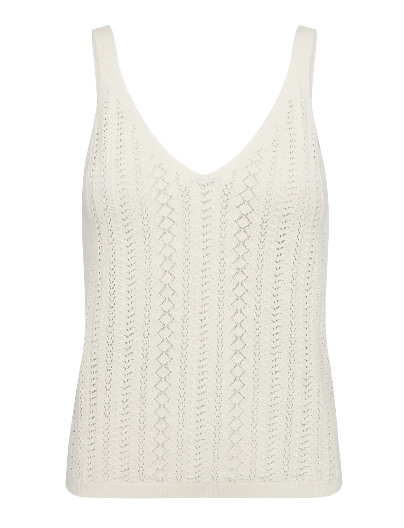 MOS MOSH MMCressida Wash Knit Top - Tøj - ECRU / cream