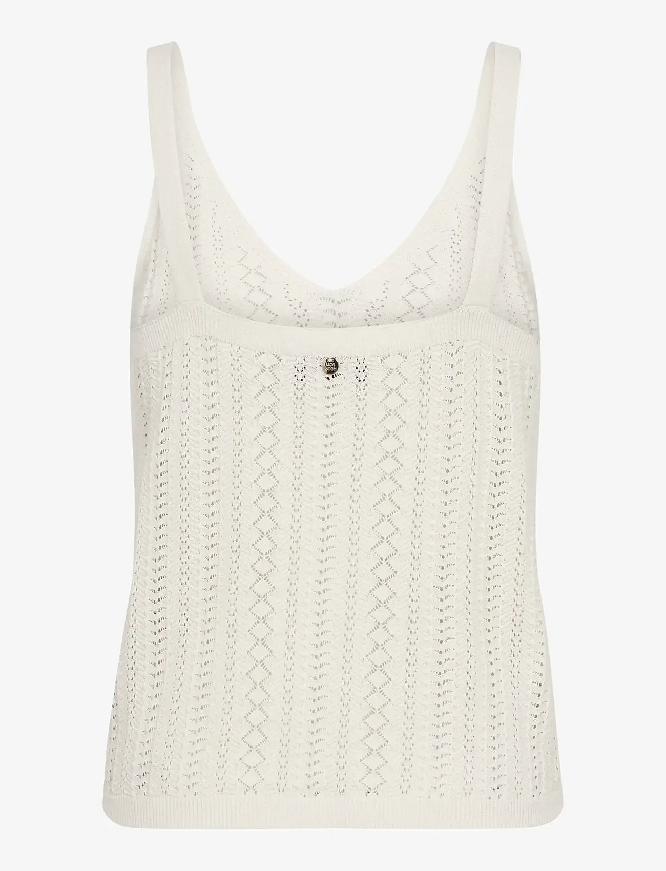 MOS MOSH - MMCressida Wash Knit Top - Ärmellose tops - ecru - 2