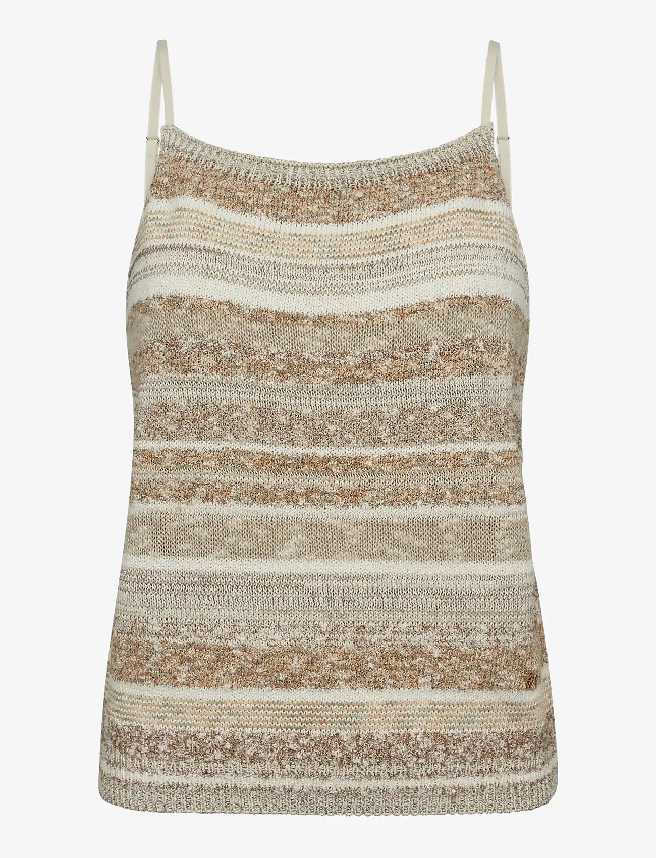 MOS MOSH - MMKya Edele Knit Top - linnen - ecru - 1
