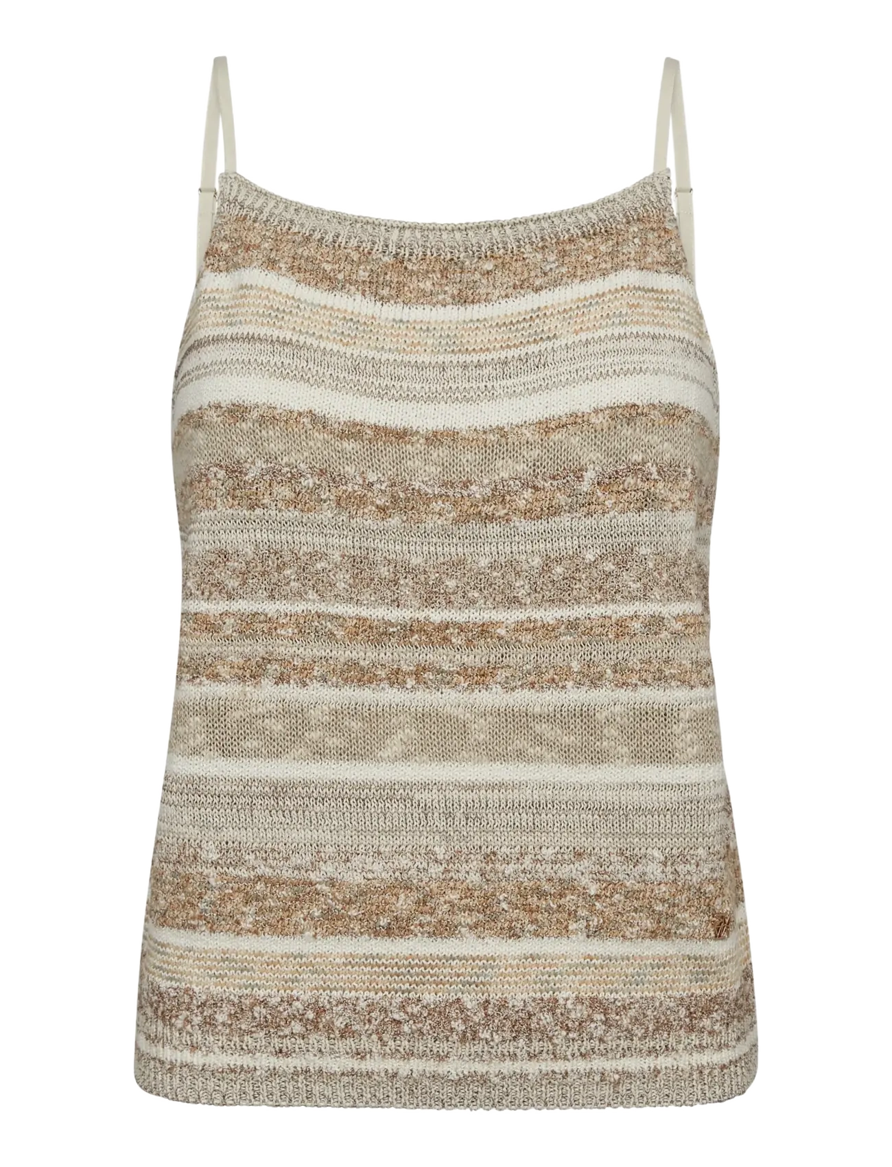 MOS MOSH MMKya Edele Knit Top - Tøj - ECRU / beige