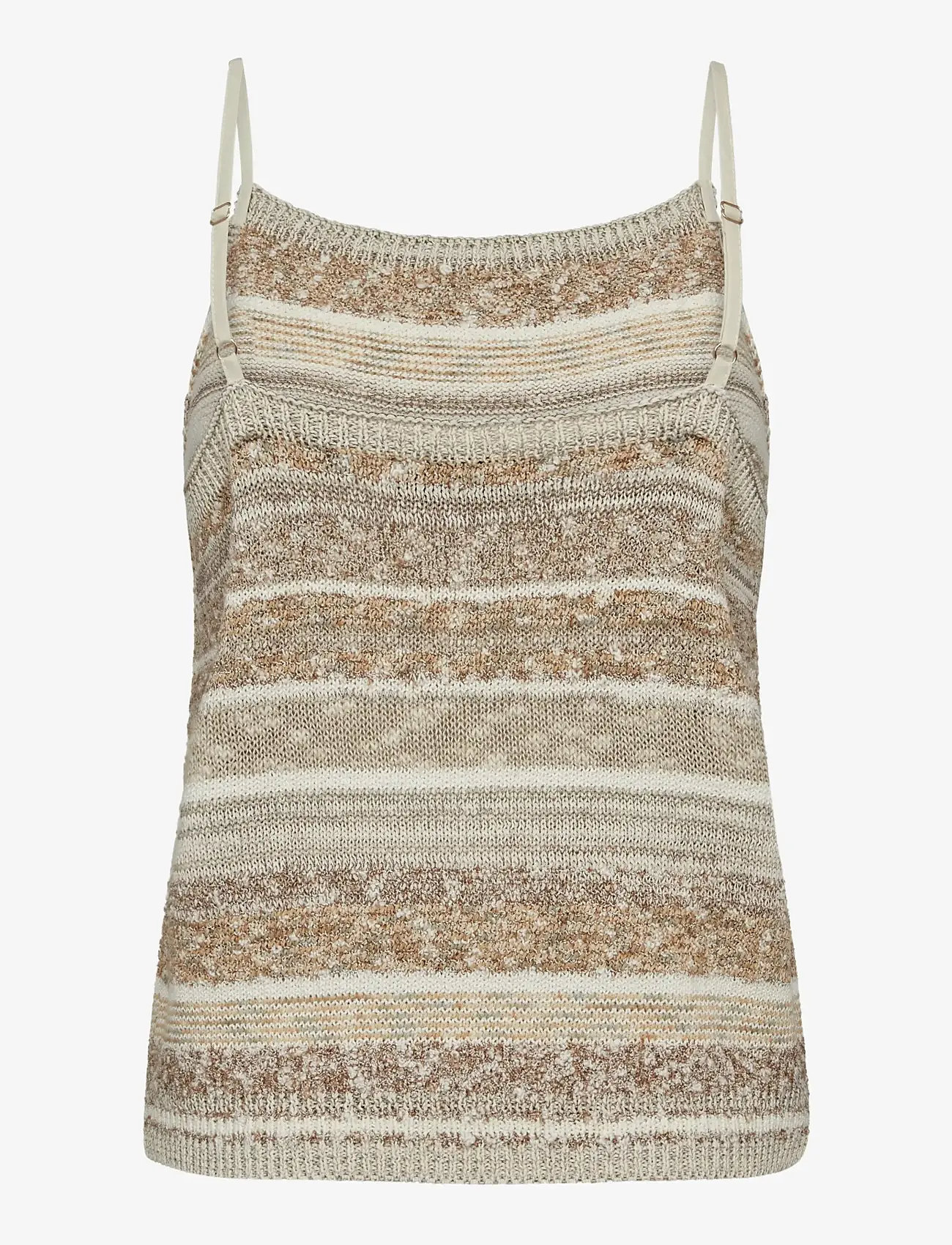 MOS MOSH - MMKya Edele Knit Top - linnen - ecru - 2