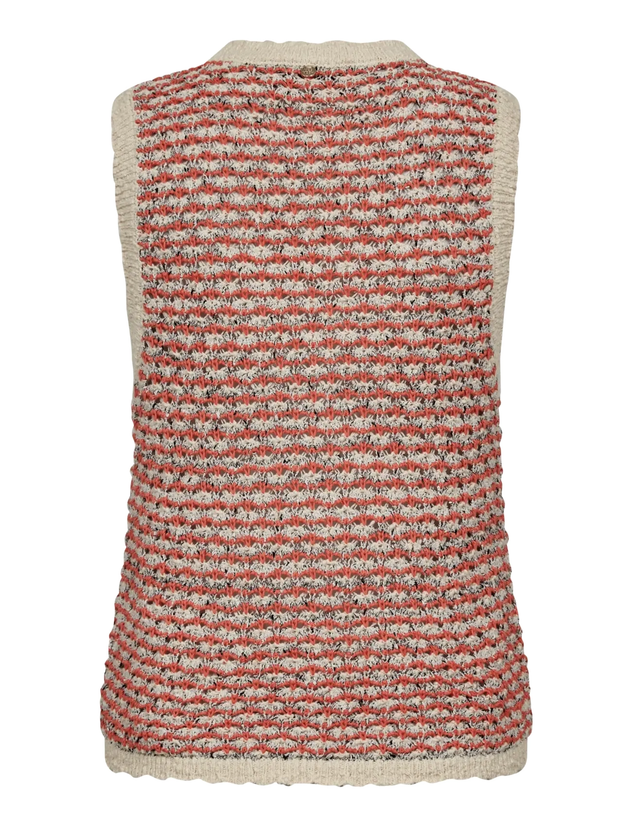 MOS MOSH - MMMiah Knit Vest - knitted vests - emberglow - 2