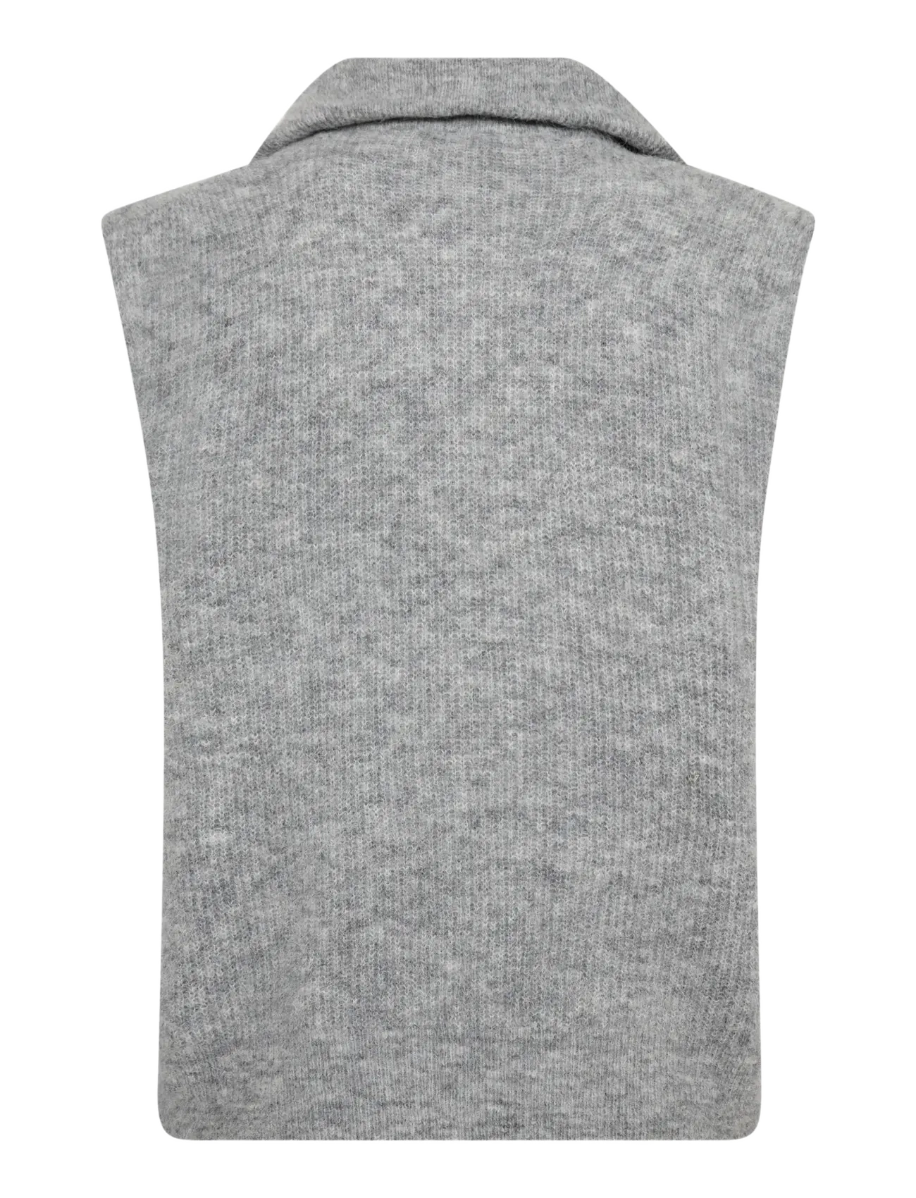 MOS MOSH - MMThora Highneck SL Knit - kampsunid - grey melange - 2