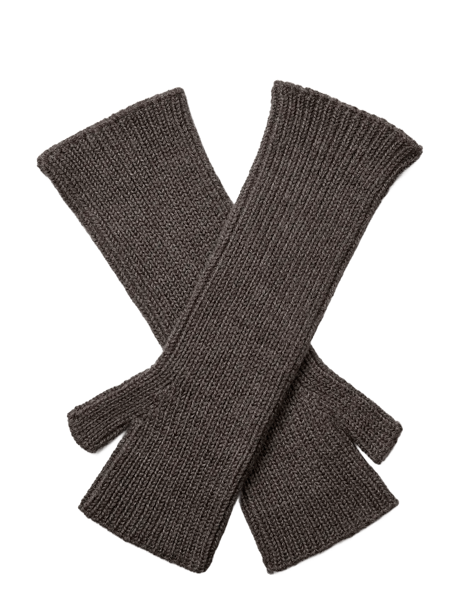 MOS MOSH - MMTova Wool Rib Mittens - handsker - subterranean - 1