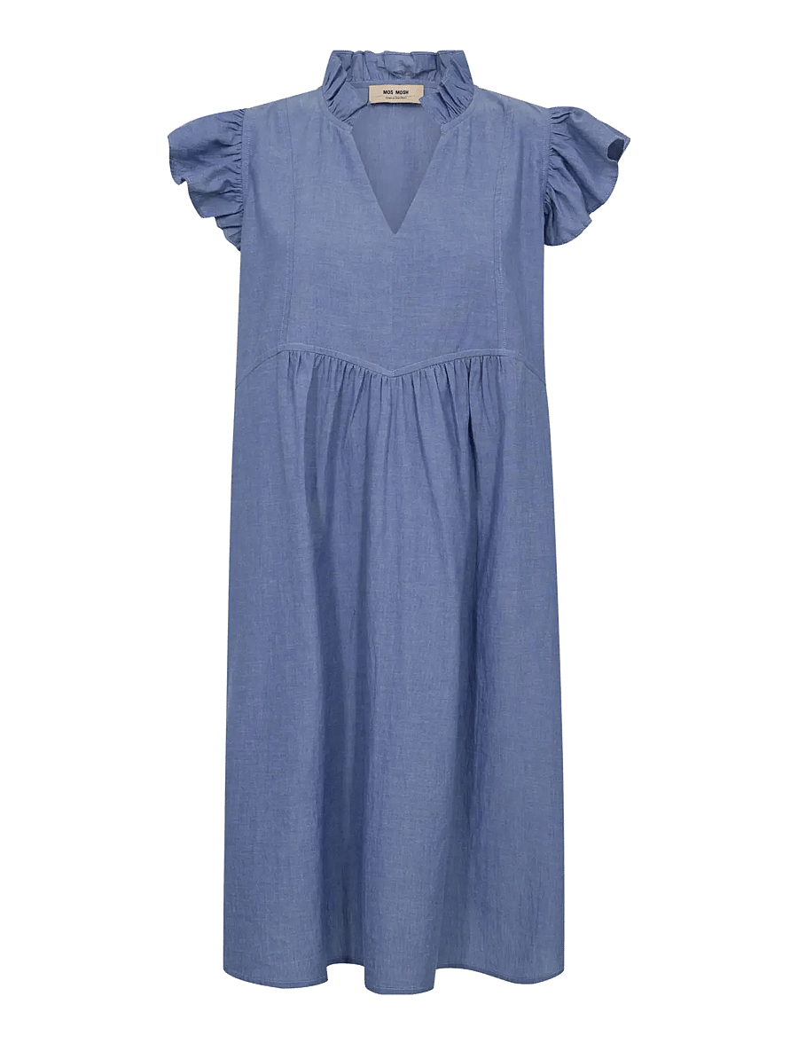 MOS MOSH - MMWaldy Izha Short Dress - suvekleidid - regatta - 0