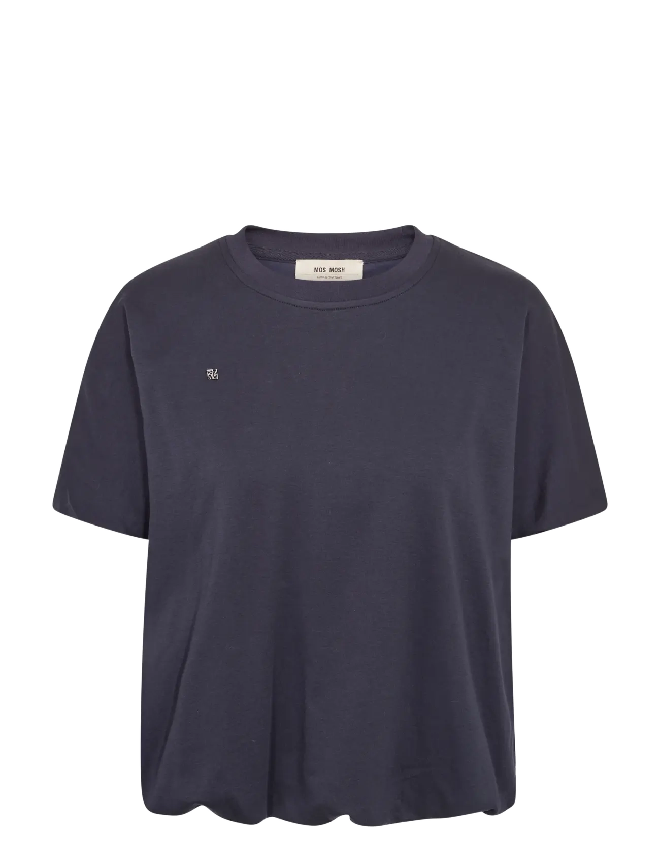 MOS MOSH MMElli O-SS Balloon Tee - T-Shirts & Tops - SALUTE NAVY / navy