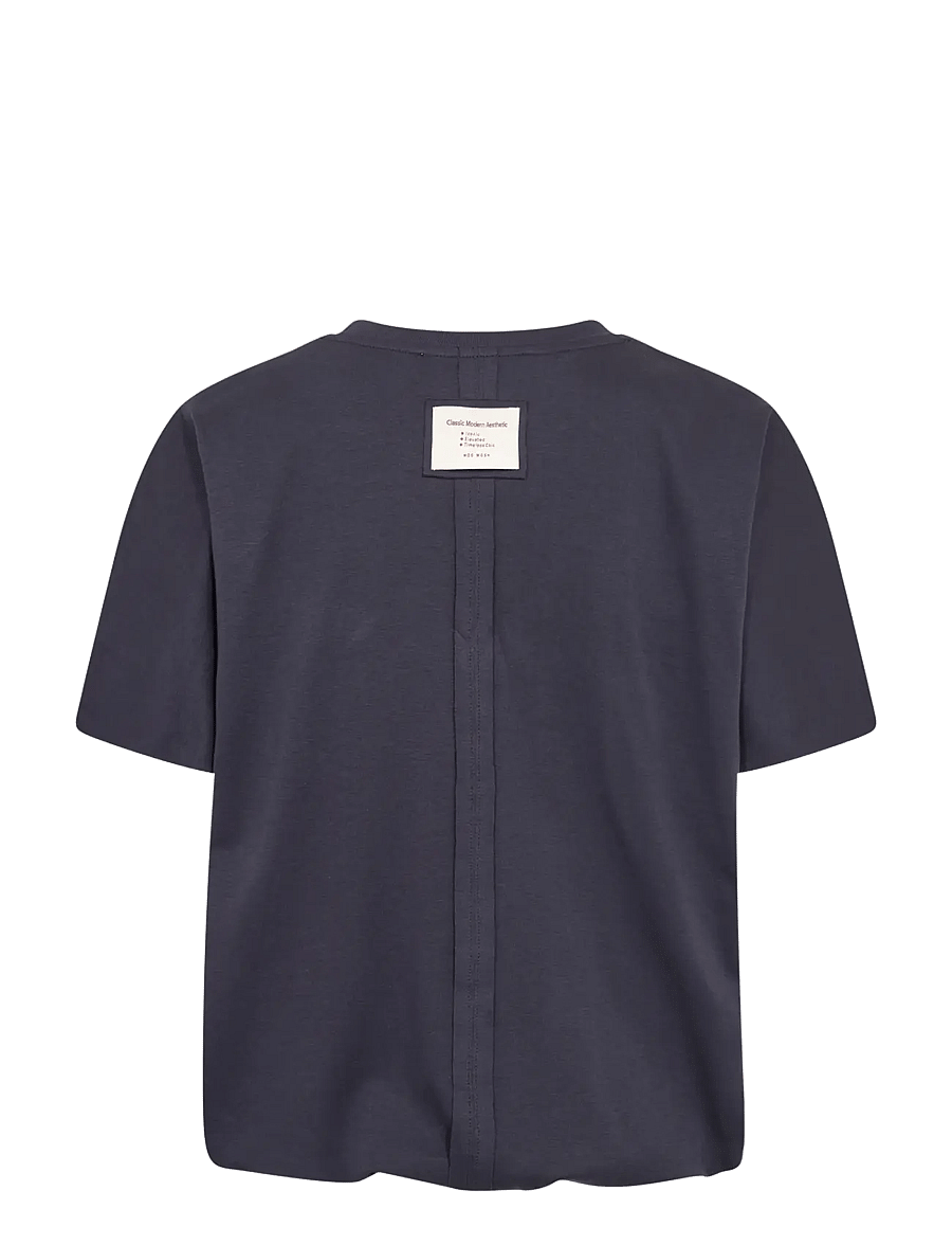 MOS MOSH - MMElli O-SS Balloon Tee - t-shirts - salute navy - 2