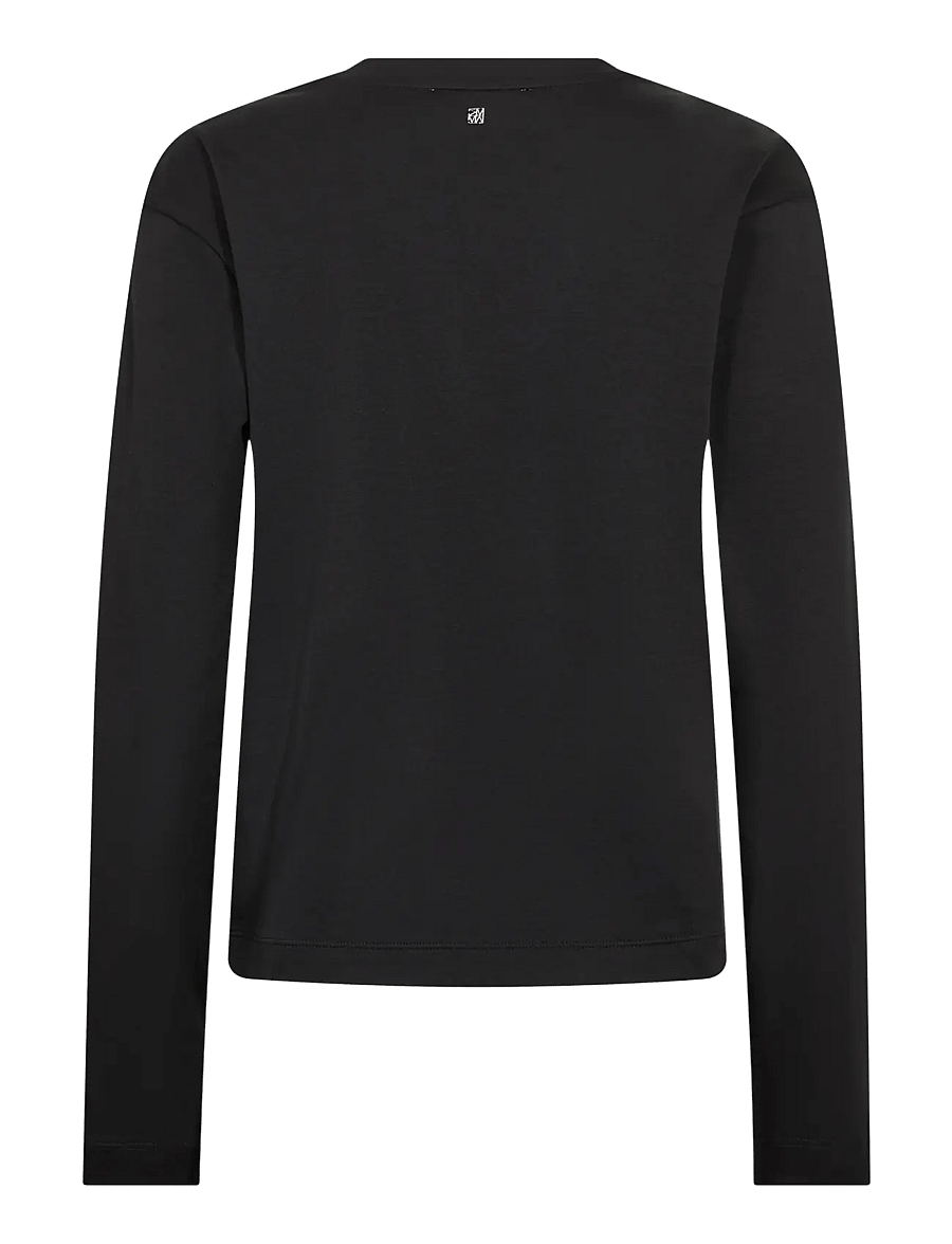MOS MOSH - MMAly O-LS Tee - langärmlige tops - black - 2
