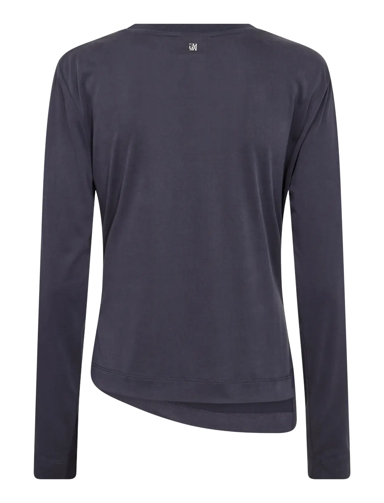 MOS MOSH - MMAmi O-LS Draped Tee - langärmlige tops - salute navy - 2