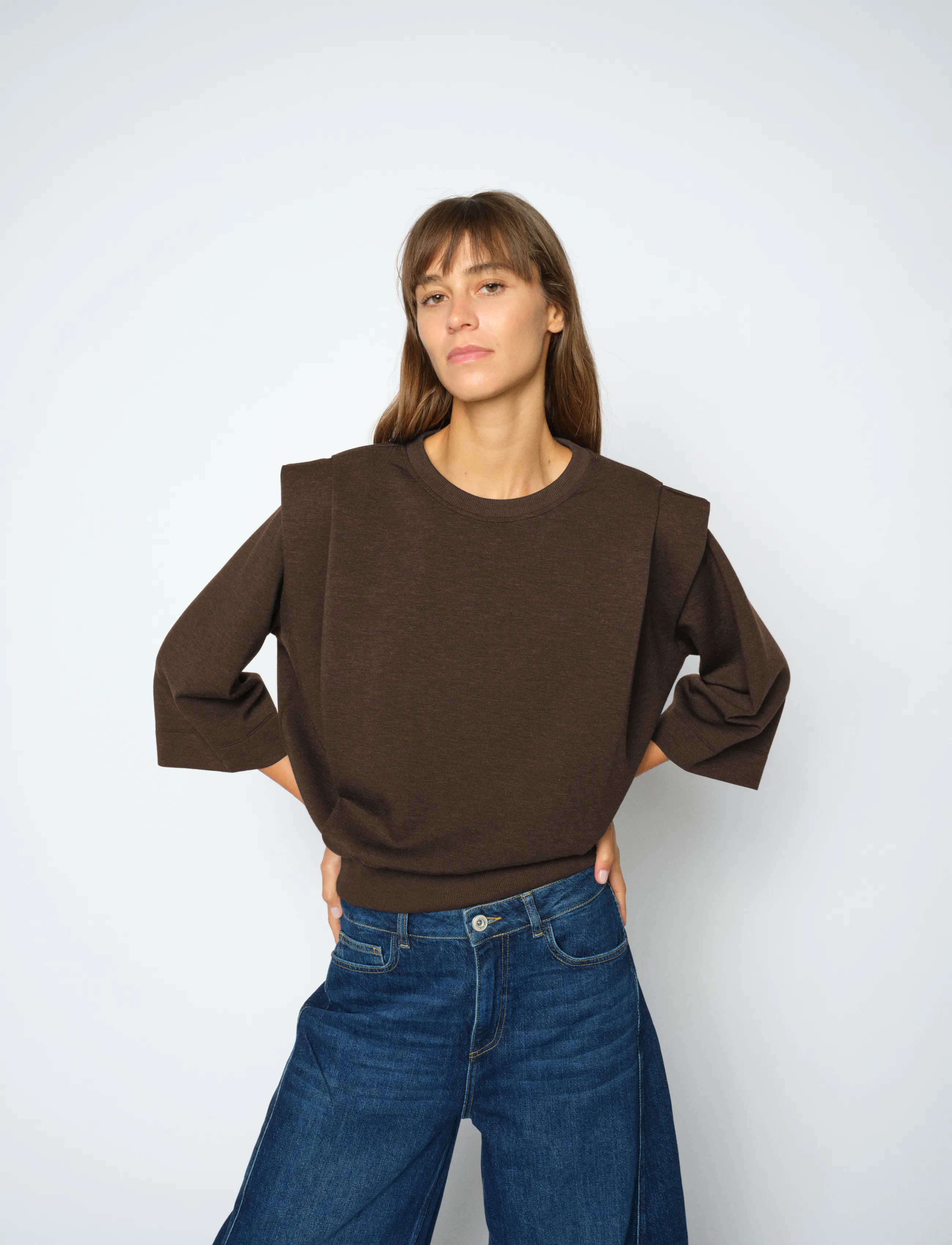 Mos Mosh Mmmae O-3/4 Sleeve Sweatshirt dam – bild 2