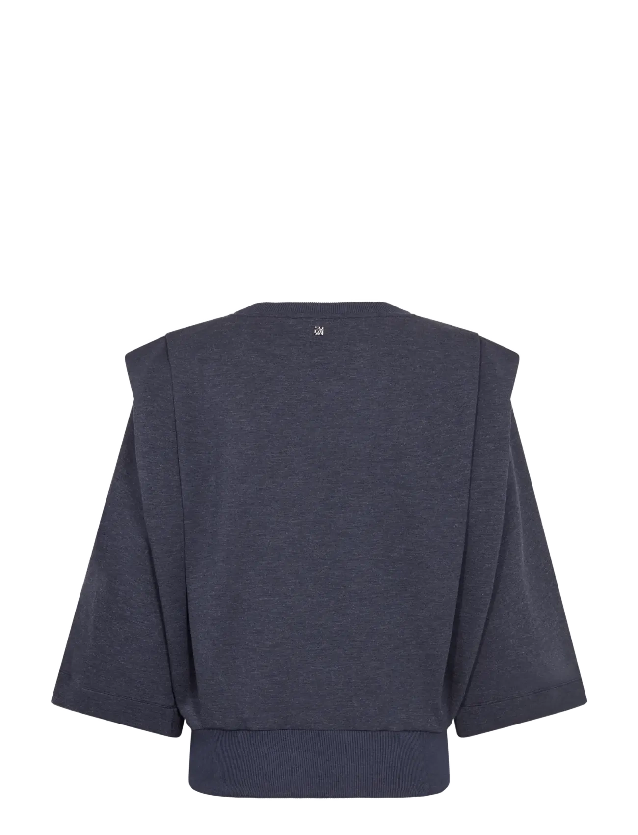 MOS MOSH - MMMae O-3/4 Sleeve Sweatshirt - moetrendid - salute navy - 2