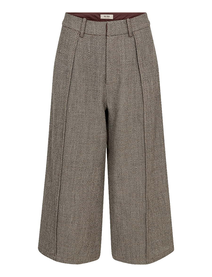 MOS MOSH - MMCorinne Utah Pant - culottes - dark camel - 1