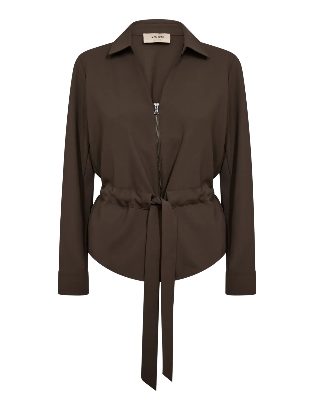 MOS MOSH MMRice Miley Jacket - Belted blazers - DELICIOSO / brown