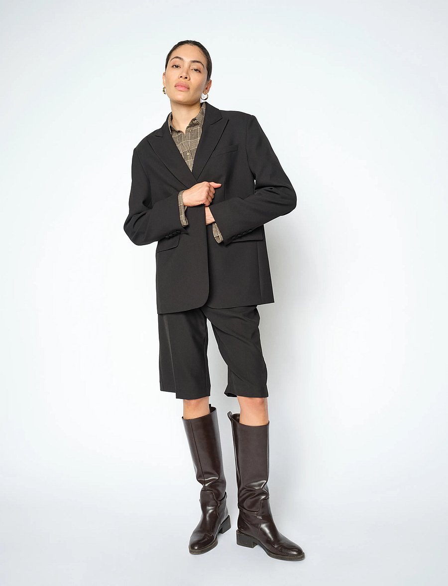 MOS MOSH - MMShelie Miley Blazer - single breasted blazers - black - 0