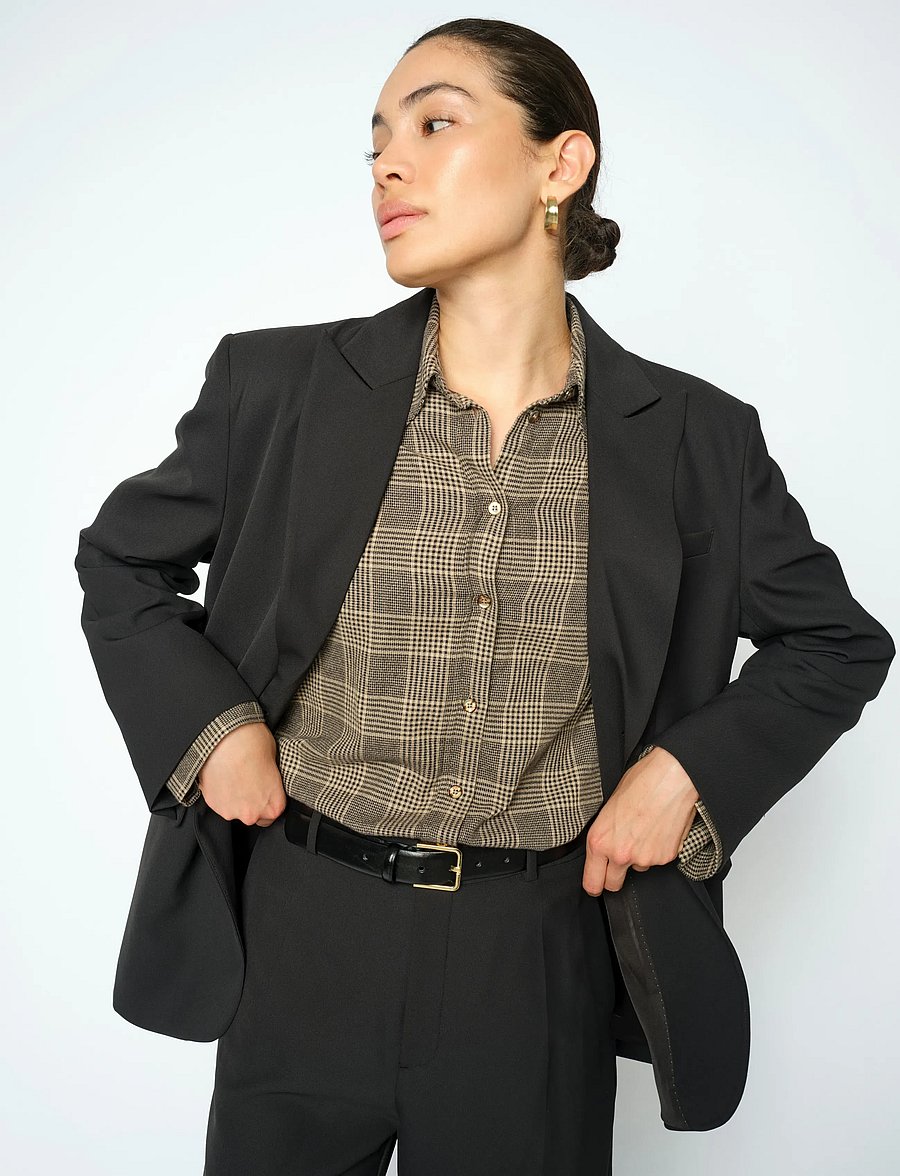 MOS MOSH - MMShelie Miley Blazer - single breasted blazers - black - 0