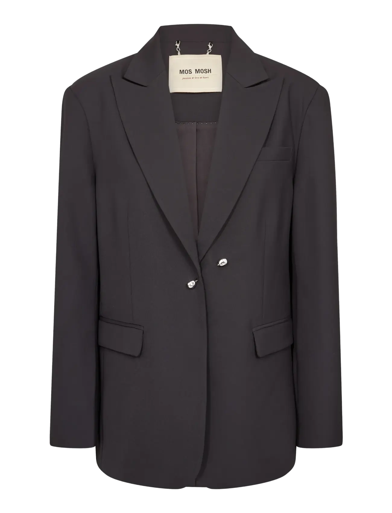 MOS MOSH - MMShelie Miley Blazer - single breasted blazers - black - 3