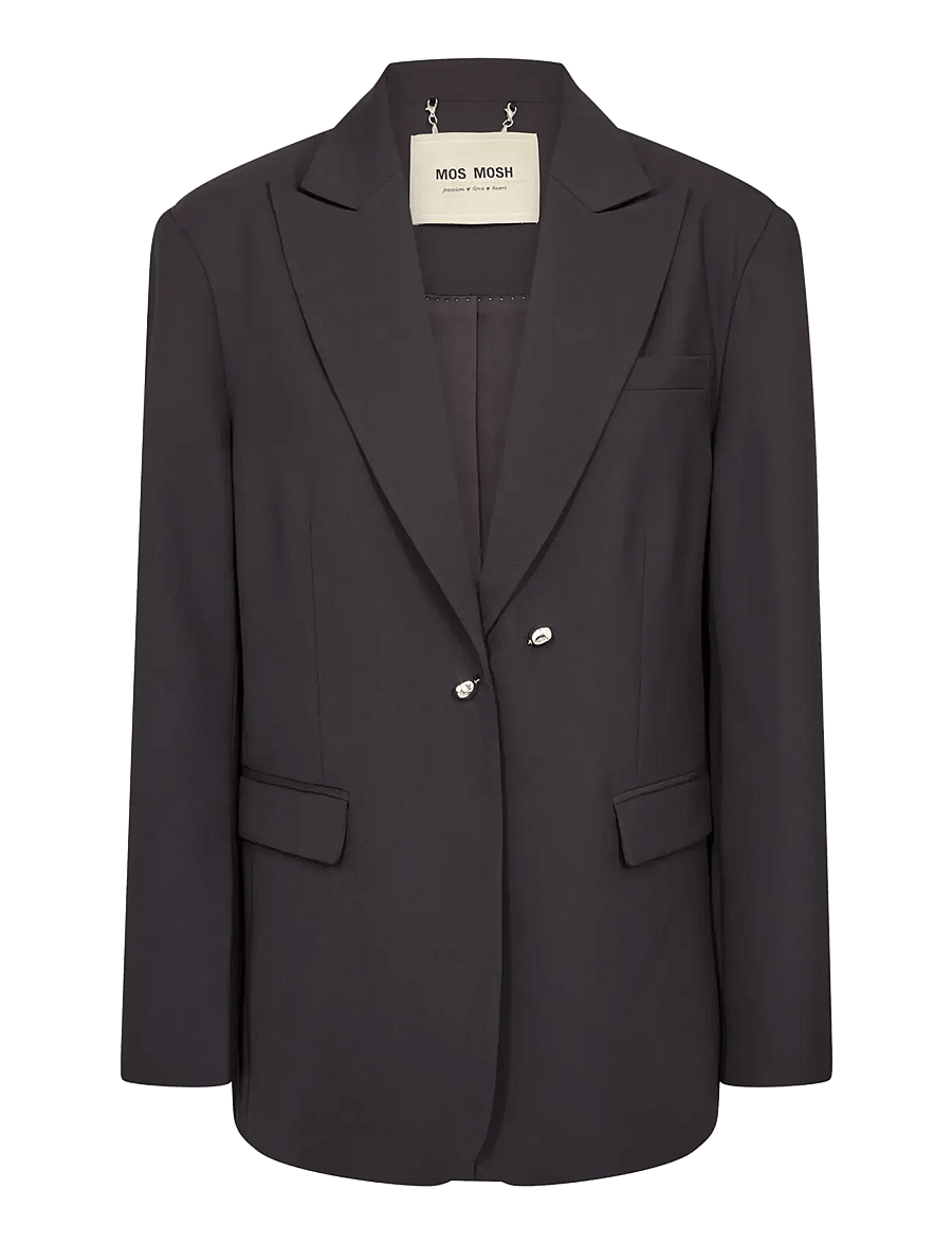 MOS MOSH - MMShelie Miley Blazer - single breasted blazers - black - 3