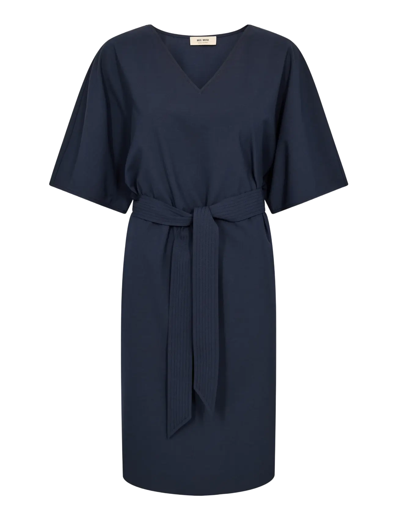 MOS MOSH - MMRikula Roy Dress - midikleider - salute navy - 1