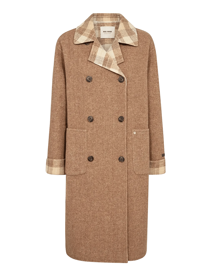 MOS MOSH - MMLucca June Jacket - winterjacken - downtown brown - 1