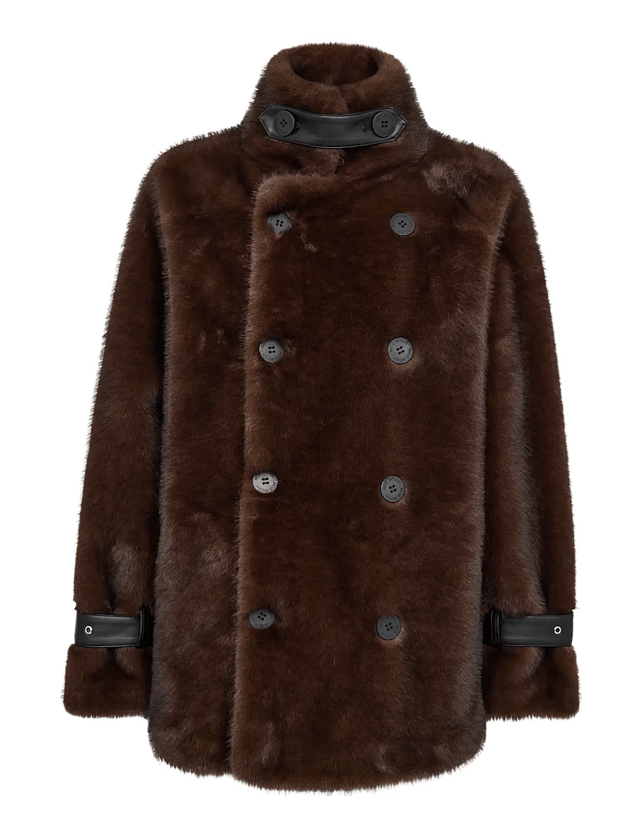 MOS MOSH - MMNanette Faux Fur Jacket - faux fur - delicioso - 1
