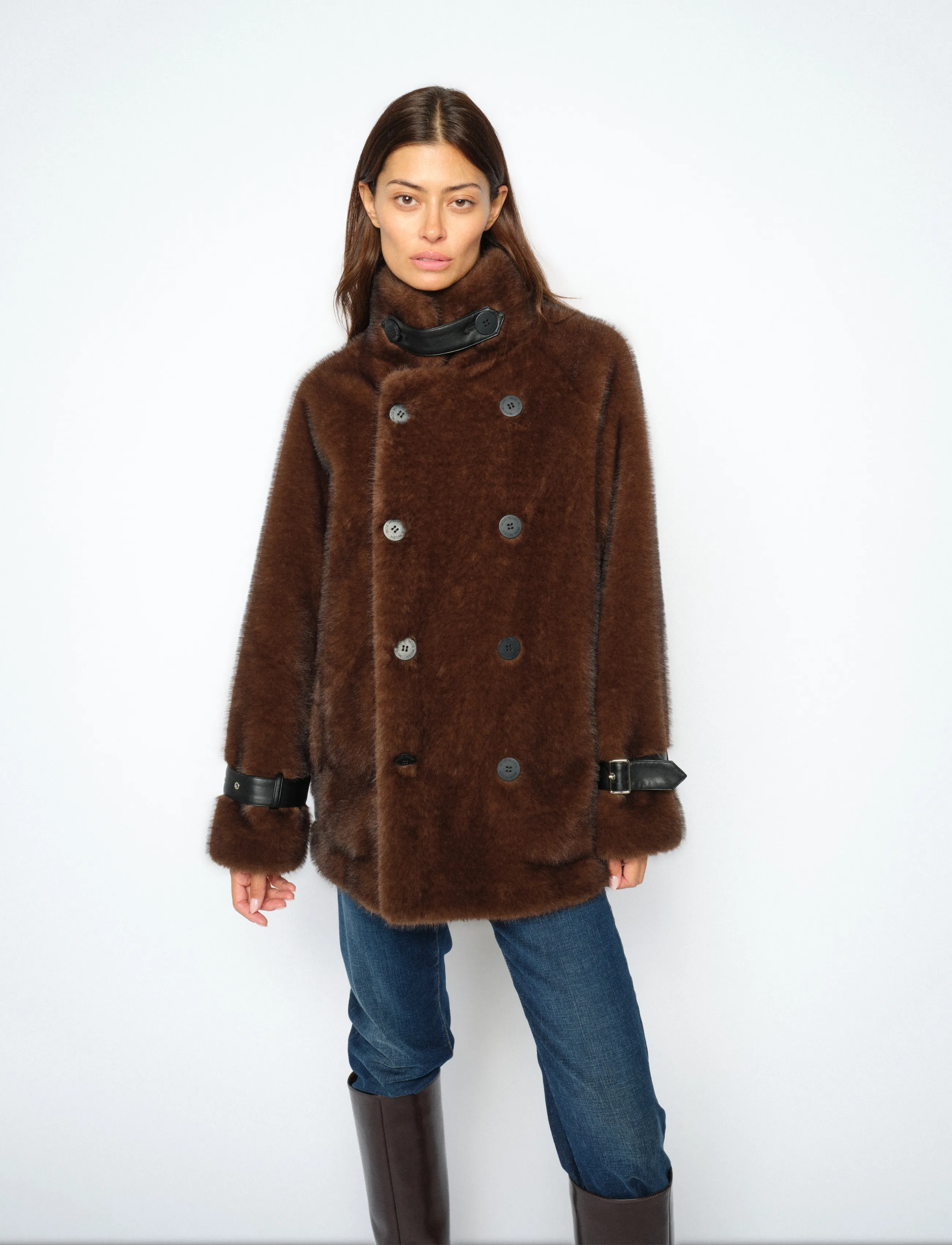 MOS MOSH - MMNanette Faux Fur Jacket - faux fur - delicioso - 3