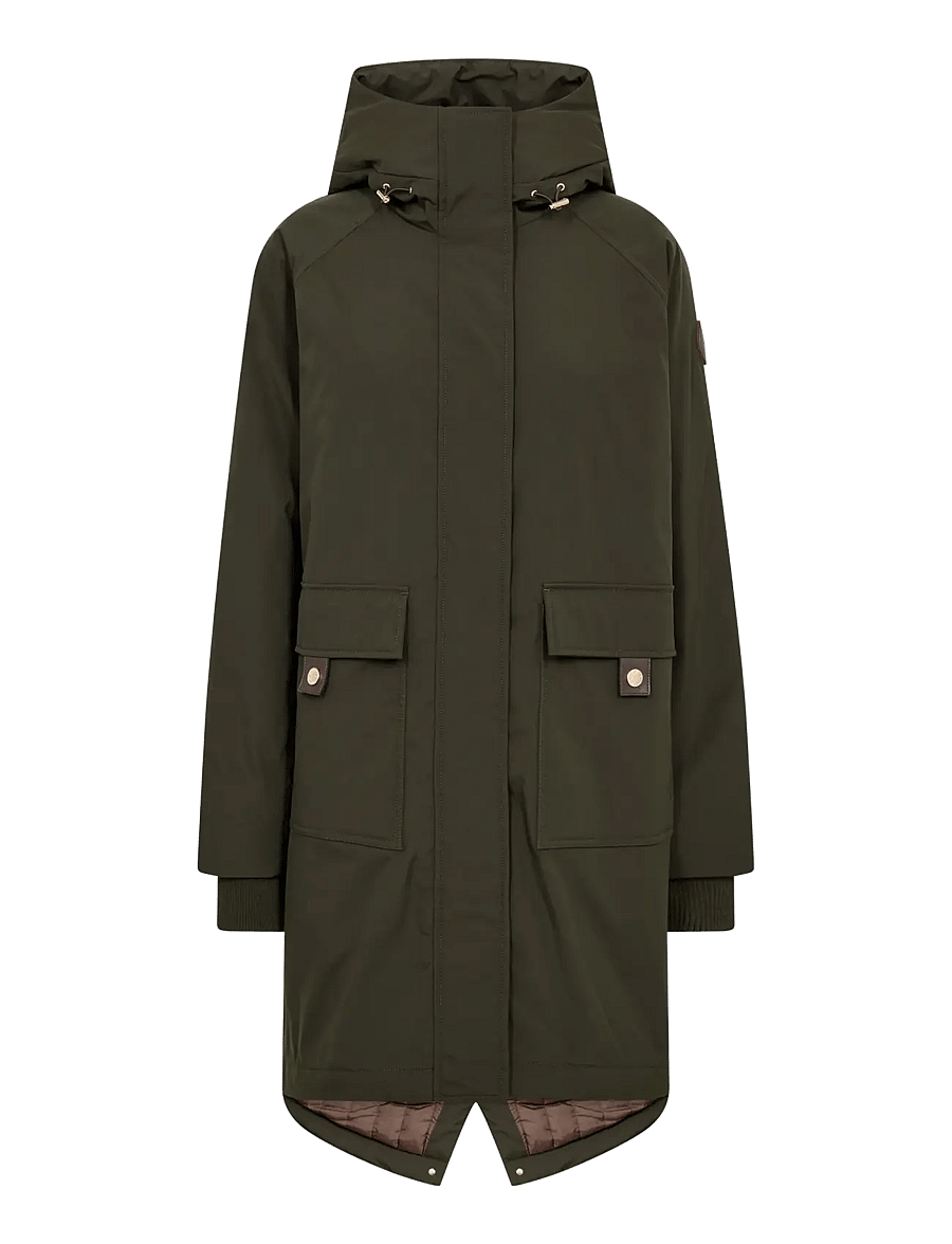 MOS MOSH - MMCali Faux Fur Jacket - parkas - rosin - 1