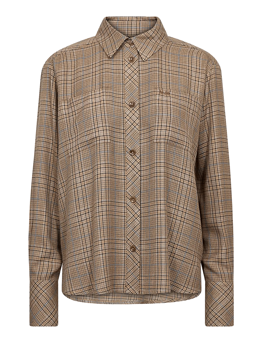 MOS MOSH - MMSanni Kalif Shirt - langærmede skjorter - blissful blue - 0