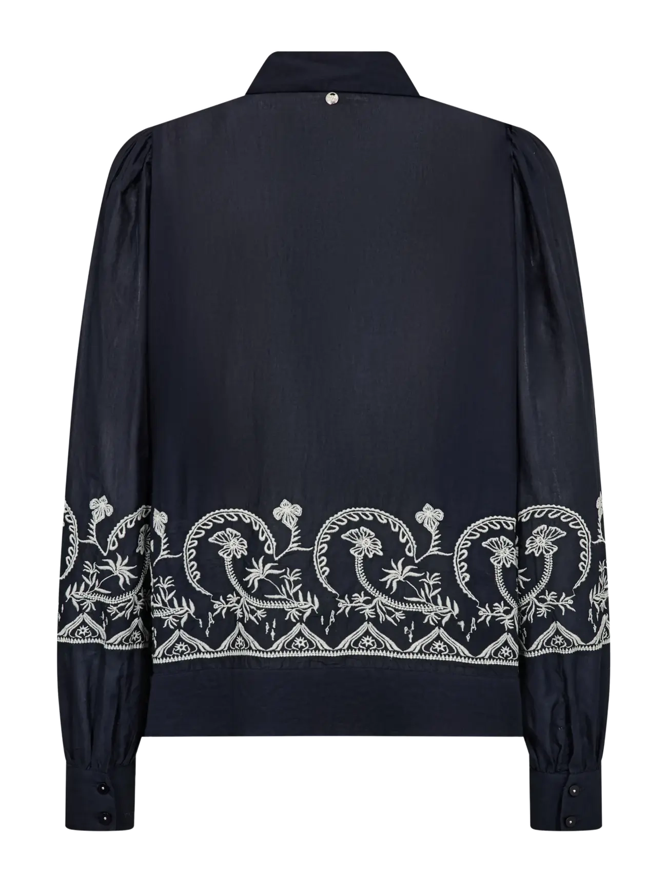 MOS MOSH - MMSilca Lino Shirt - salute navy - 2