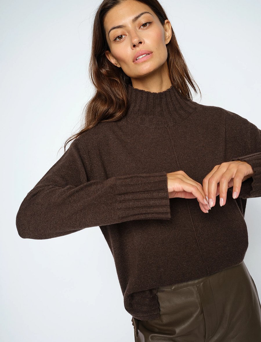 MOS MOSH - MMAima Cashmere Highneck Knit - kaschmir - delicioso - 0