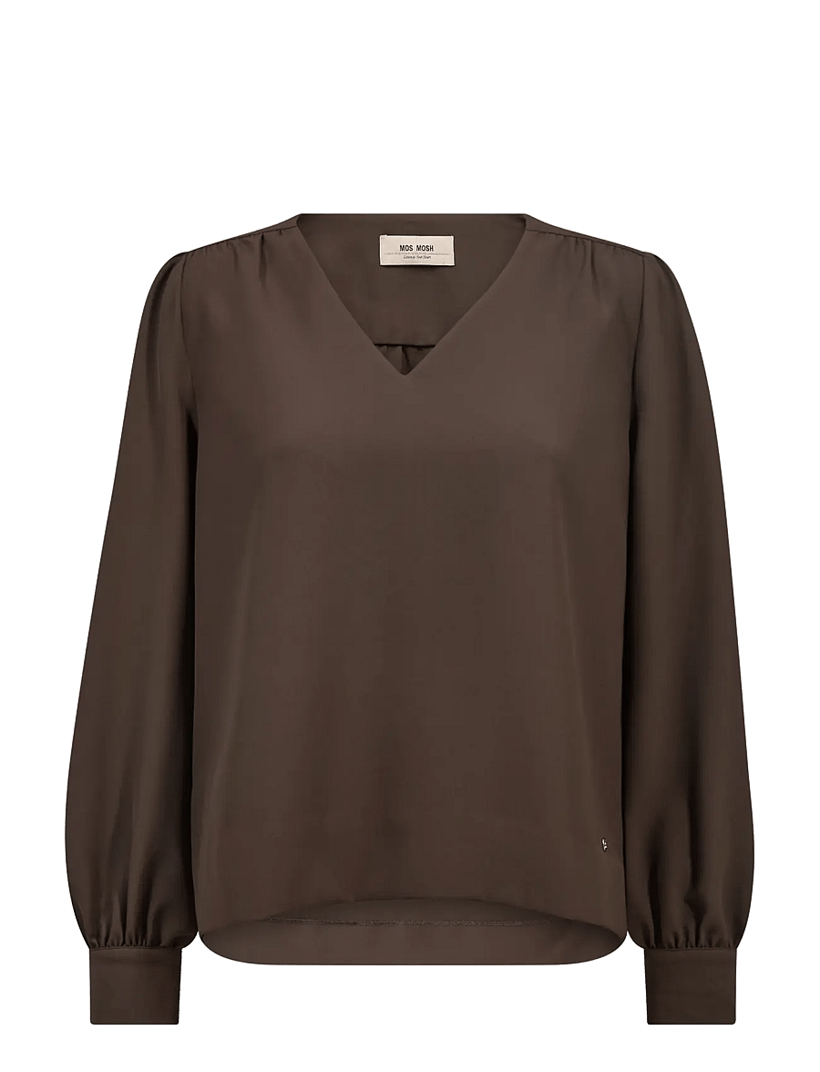 MOS MOSH - MMKylie Miley Blouse - long sleeved blouses - delicioso - 1