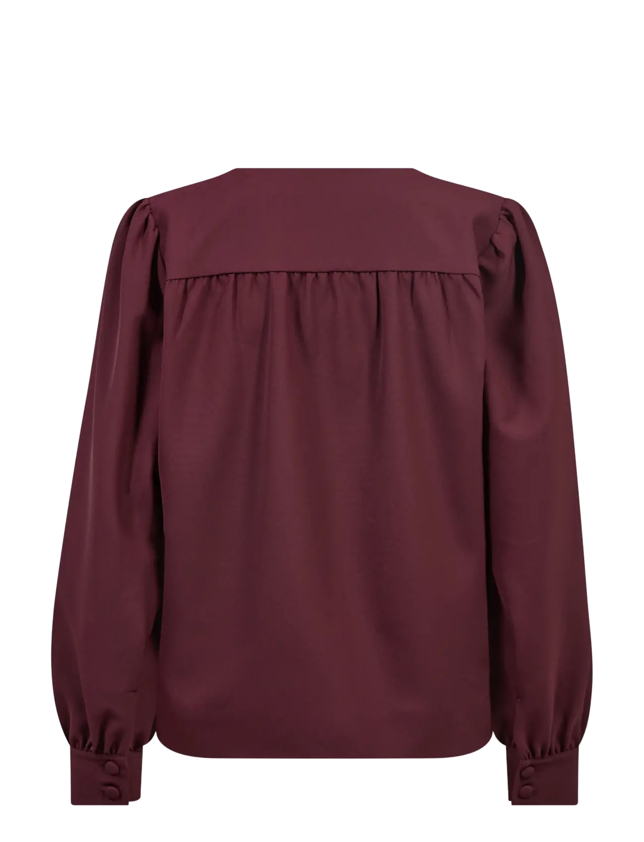 MOS MOSH - MMKylie Miley Blouse - långärmade blusar - port royale - 2