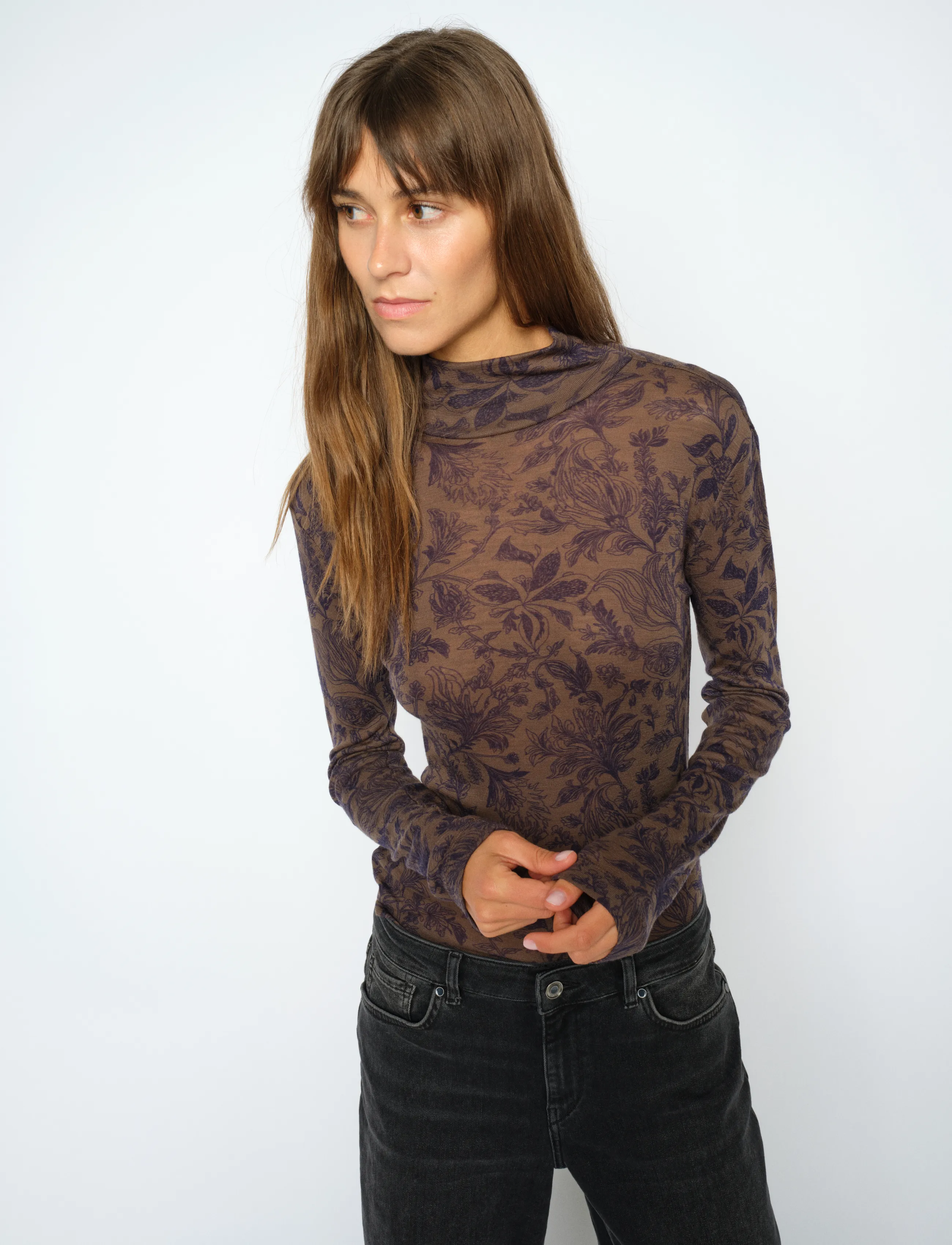 Mos Mosh Mmxinna Fleur Turtleneck tröjor dam – bild 2