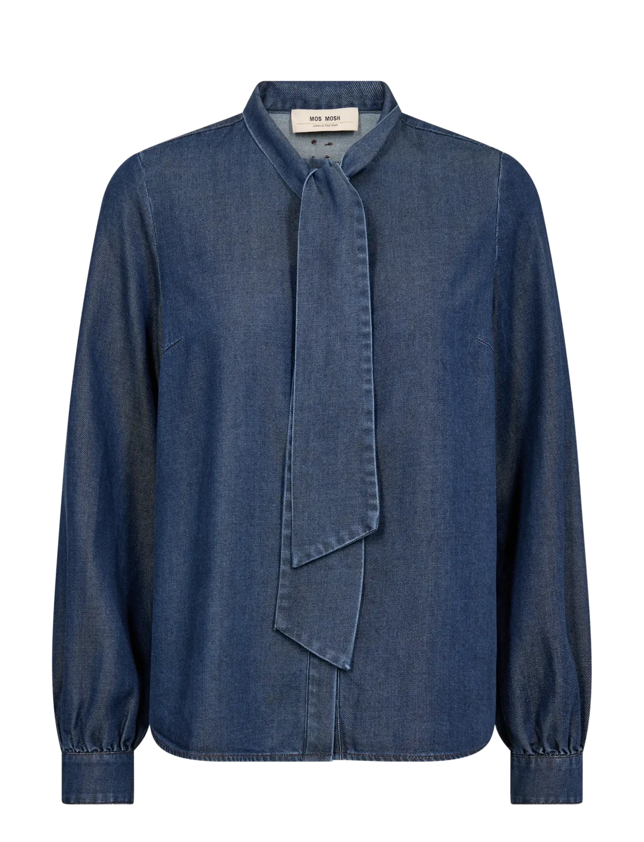 MOS MOSH MMPaloma Lio Shirt - Tøj - DARK BLUE / navy