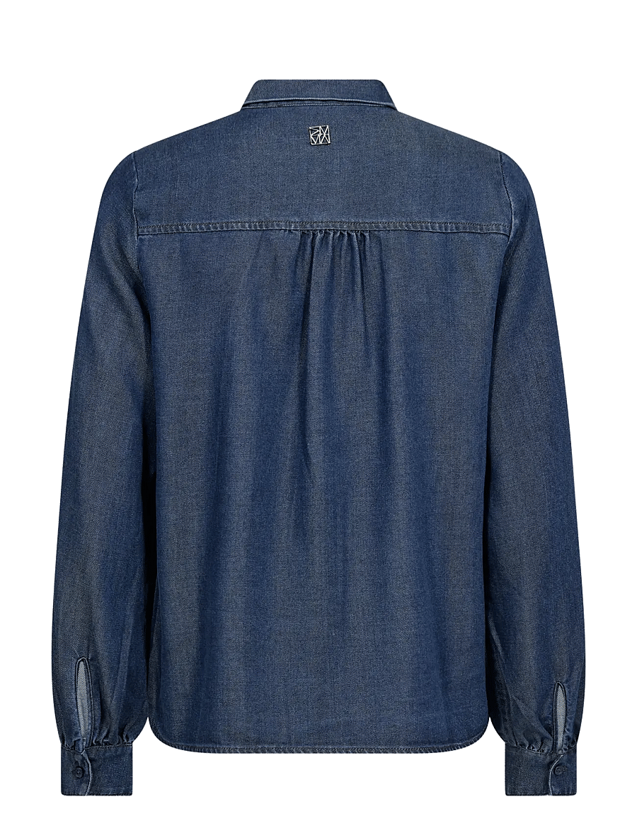 MOS MOSH - MMPaloma Lio Shirt - jeanshemden - dark blue - 2