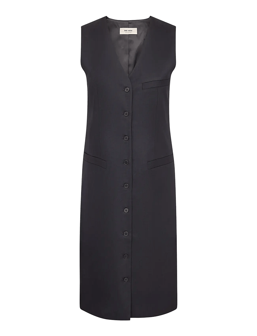 MOS MOSH - MMNilla Caro Dress - midikleider - salute navy - 1