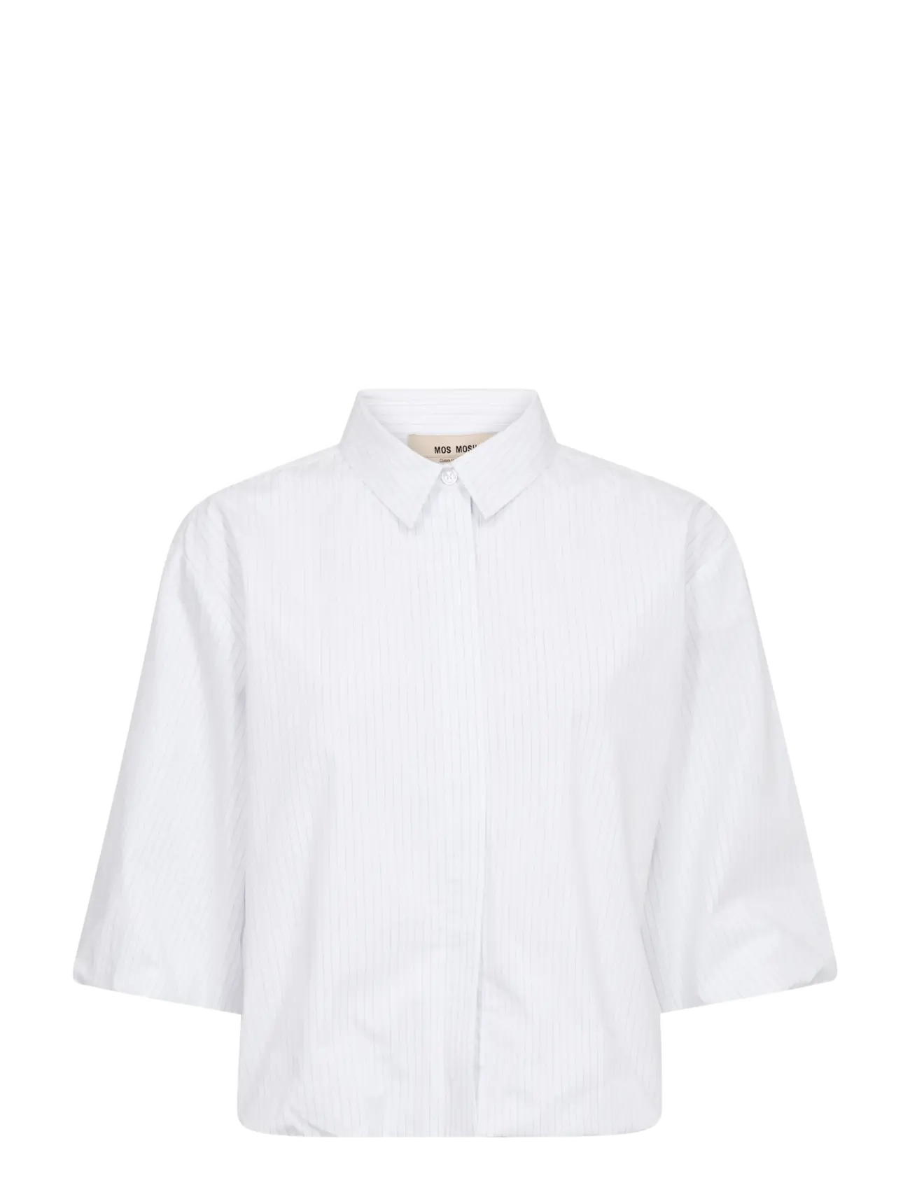MOS MOSH MMMaxime Nylah Shirt - Tøj - BRIGHT WHITE / white