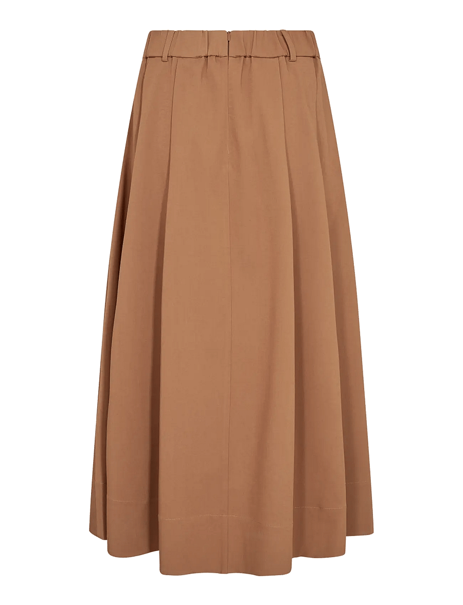 MOS MOSH - MMKit Sato Skirt - faltenröcke - dark camel - 2