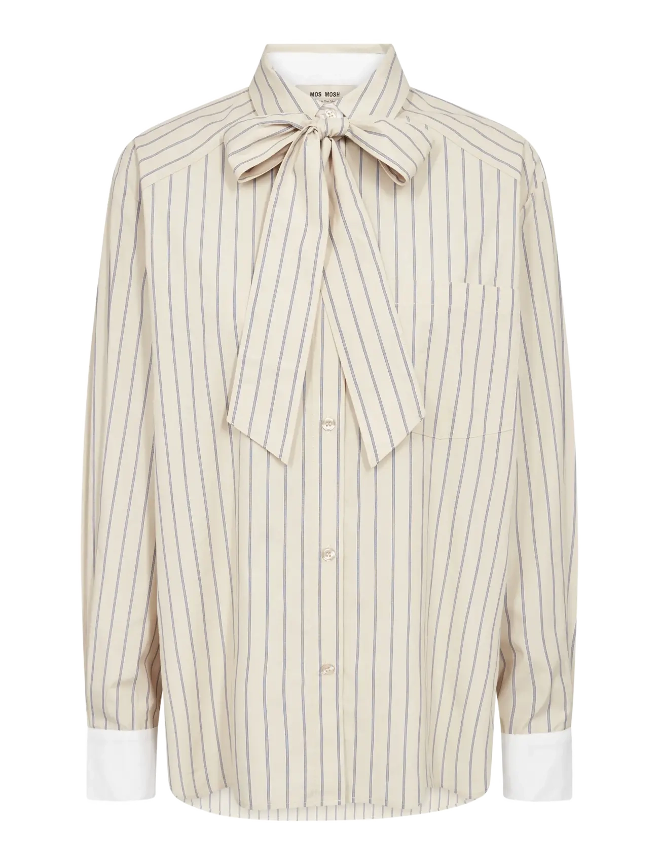 MOS MOSH MMKeeva Lilou Shirt - Tøj - OXFORD TAN / beige